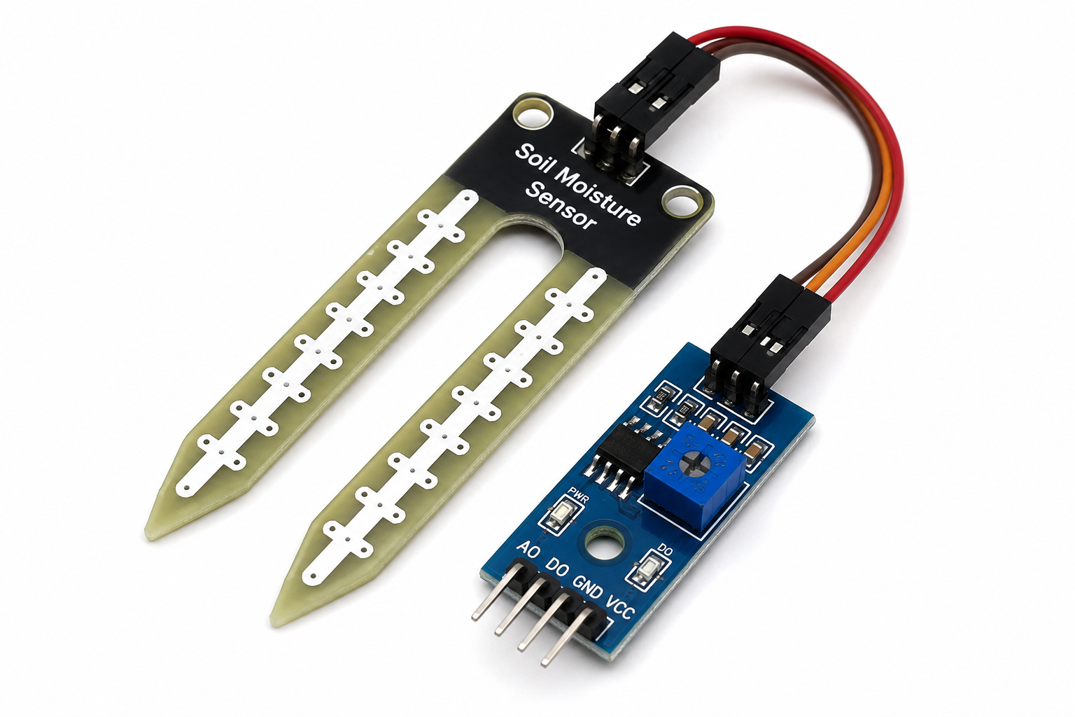 Soil Moisture Sensor With Module 